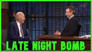 Joe Biden BOMBS On Late Night With Seth Meyers  The Kyle Kulinski Show [upl. by Jagir191]