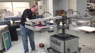 Express EX Automatic Screen Printing Machine Promo [upl. by Eciryt]