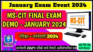 MSCIT FINAL EXAM  mscit final exam February 2024  Demo Practice Exam 2024 computersearch20 [upl. by Nelloc217]