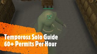 Tempoross Solo Guide  60 Permits Per HourWhy Cook Combat Achievement [upl. by Kurt]