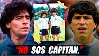 MARADONA vs PASSARELLA Lo que NUNCA te Contaron PeleaTraición [upl. by Olaznog467]