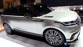 2018 RANGE ROVER VELAR P380 HSE  Exterior Interior Walkaround  Debut 2017 Geneva Motor Show [upl. by Rolfston]