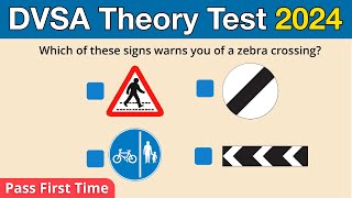 First Time Pass Guarantee  Theory Test 2024 UK [upl. by Lubba]