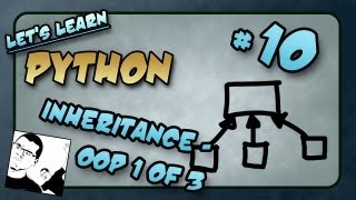 Lets Learn Python 10  Inheritance  OOP 1 of 3 [upl. by Alyose]