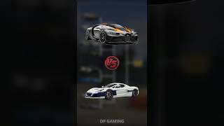 Bugatti Chiron Super Sport vs Rimac Nevera battle Which car will win 😎 [upl. by Eizus]