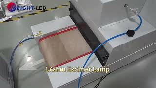 172 nm Excimer curing machine [upl. by Hpejsoj]