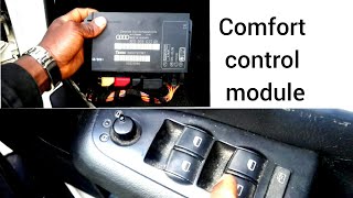 How to remove location Can Bus Gateway Module VW Golf 5 6 Jetta Passat B6 Skoda Seat Audi A3 [upl. by Aileon]