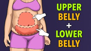 20 Min Standing Abs Workout Lose Upper Belly And Lower Belly Fat [upl. by Aramac]