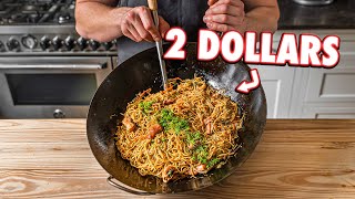 The Cheapest Noodle Dish Ever Chicken Chow Mein  But Cheaper [upl. by Jonathon]