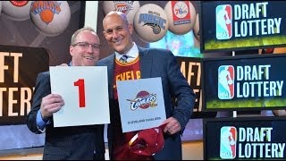 The Cavaliers Win the 2014 NBA Draft Lottery [upl. by Cristal]