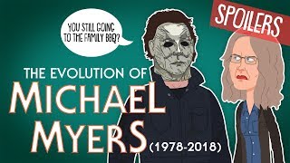 Evolution Of Michael Myers 19782018 Animated [upl. by Neala]