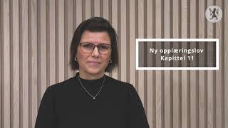 Webinar om ny opplæringslov  intro [upl. by Eamanna352]