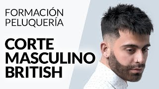 ⚠️ CORTE MASCULINO ESTILO BRITISH ▷ 🔥 EXPLICADO PASO A PASO 🔥 [upl. by Eidnim]