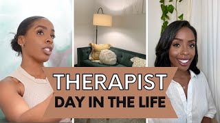 VLOG Day in the life of a therapist in private practice [upl. by Aikemahs]