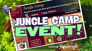 MERGE DRAGONS JUNGLE CAMP EVENT New dragon whelp amp point items Cloud keys amp healing land amp more [upl. by Alvis]