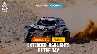 Extended highlights of Stage 9 presented by Aramco  Dakar2024 [upl. by Aelegna]