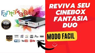 CINEBOX FANTASIA DUO Atualização CS 2023 [upl. by Ahcropal481]