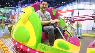 Exploring the 2017 IAAPA Attractions Expo in Orlando [upl. by Eseilanna]