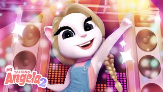 Rocking the Stage in My Talking Angela 2 💃🌟 NEW Dance Gameplay [upl. by Milissent]