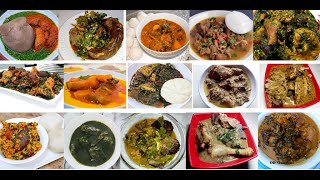 Top Nigerian Soups You Cant Resist  Most Popular Nigerian Soups [upl. by Aelanej683]