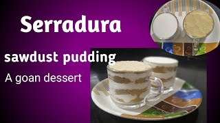 Serradura recipe  Goan pudding  Goan recipe  Sawdust pudding  portuguese dessert  easy pudding [upl. by Anelem]