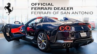 2023 Ferrari 812 GTS  Sound Interior and Exterior  Blu America [upl. by Joletta568]