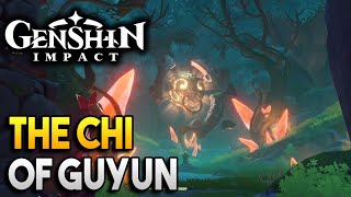 The Chi Of Yore  The secret room under the waterfall  World Quests and Puzzles 【Genshin Impact】 [upl. by Adnulahs]