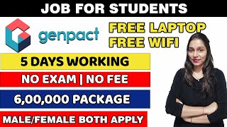 Genpact Recruitment 2024  Hiring Freshers  Work From Home Job  Govt Jobs 2024  thinknlearnlang [upl. by Columbus]