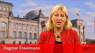 Dagmar Enkelmann Ein Jahr SchwarzGelb  LINKE macht mobil gegen Umverteilung von unten nach oben [upl. by Benton]