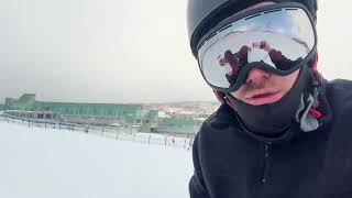 Snowboarding at perisher lost go pro0 [upl. by Nareht371]