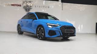 AUDI RS3 Saloon Turbo Blue  Ash Motors Ltd [upl. by Aihseuqal372]