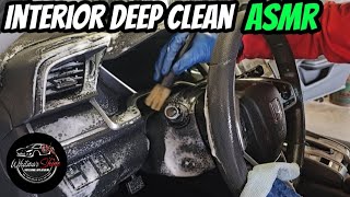 ASMR Car Interior Detailing Cleaning amp Wiping  No Talking Unintentional [upl. by Marji]