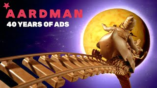 40 Years of Adverts 📺 Aardman Animations [upl. by Nagn]