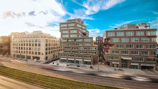 Bau Zeitraffer Film  Die Macherei  München Büro Hotel CoWorking Einzelhandel [upl. by Sawtelle]