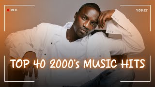 TOP 40 2000s Music Hits  2H Throwback Nostalgia Mix of 00s Music [upl. by Hayyifas681]