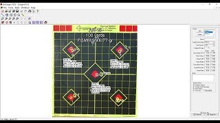 OnTarget Shot Group Calculator Demo  Review [upl. by Ecnaret]