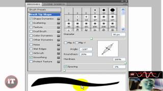 Photoshop Calligraphy Brush Tutorial No Download [upl. by Lucille]