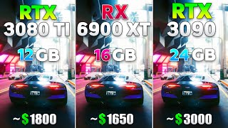 RTX 3090 vs RX 6900 XT vs RTX 3080 Ti Test in 10 Games [upl. by Willy]