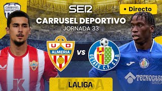 ⚽️ UD ALMERÍA vs GETAFE CF  EN DIRECTO LaLiga 2324  Jornada 33 [upl. by Lledal]