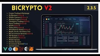 Bicrypto  Crypto Trading Platform Exchanges KYC Charting Library Wallets Binary Trading News [upl. by Ware]