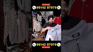 ₹170 से Windcheater Factory  📞9914297979 Ludhiana Wholesale Market में सर्दी का माल [upl. by Bouchard]