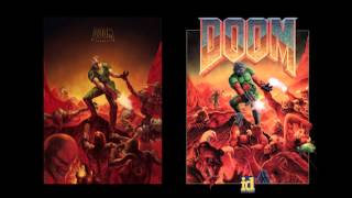 KneeDeep in the Dead At Dooms Gate  E1M1 Doom Theme Metal Guitar w LyricsVocals [upl. by Nnahoj]