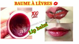 Baume à lèvres fait maisonlip balmlip gloss lip tint pour des lèvres roses 💯 [upl. by Hans948]