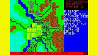 Arnhem  ZX Spectrum  scenario 4 quotThe Bridge Too Farquot [upl. by Eirised411]