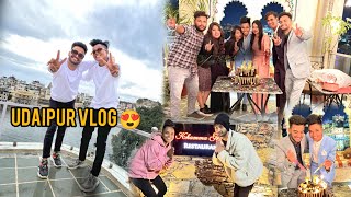 UDAIPUR VLOG 4  chotanawab BIRTHDAY 🎂  MONISH TAILOR  COMEDY VLOG [upl. by Drawde525]