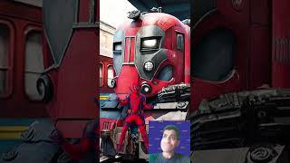 marvel train avengers part4 ironman spiderman viral marvel thor trending shortvideo [upl. by Giustina150]