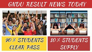 GNDU RESULT NEWS TODAY 😱🔥1st  3rd amp 5th Semester Result 2024  Supply Update  Gndu Latest Update [upl. by Pigeon]