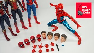 The Actual BEST SpiderMan Figure StopMotion REVIEW SHFiguarts Final Suit [upl. by Zednanref]