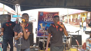 30 Munites Of Nonstop Live Band Old Ghana Gospel Music By Faith Live Band Nkawie [upl. by Can]