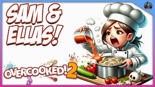 OVERCOOKED 2 WELCOME TO SAM N ELLAS [upl. by Mchugh209]